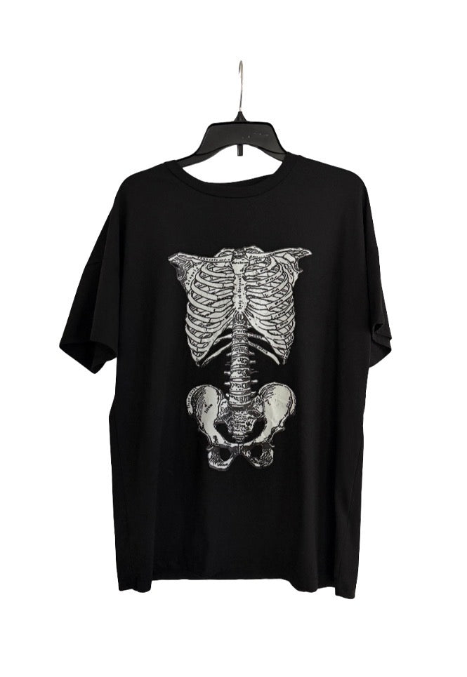 skull torso t shirt