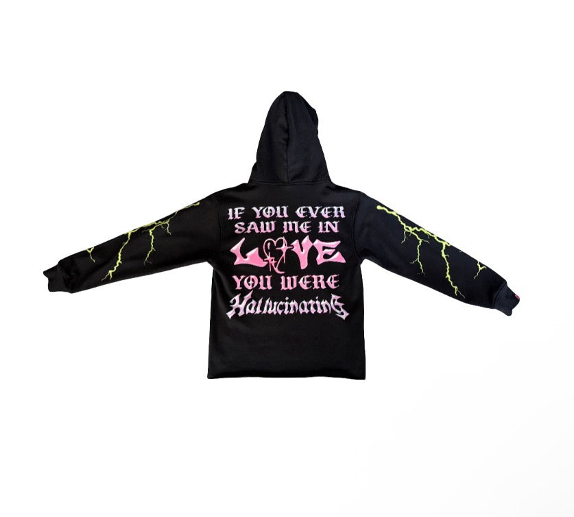 Punk girl hoodie