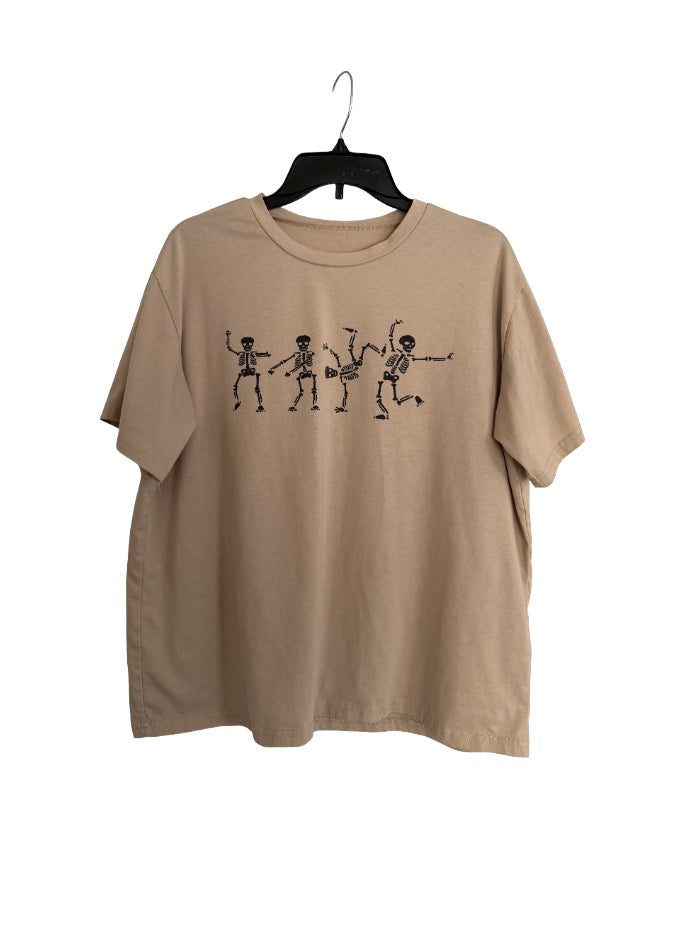 skull dancing t shirt
